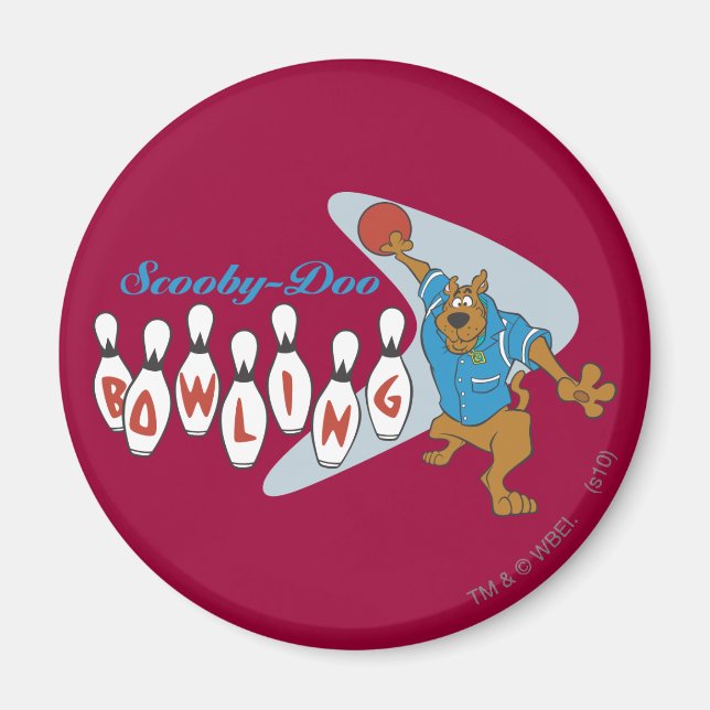 Scooby-Doo Bowling Magnet (Framsidan)