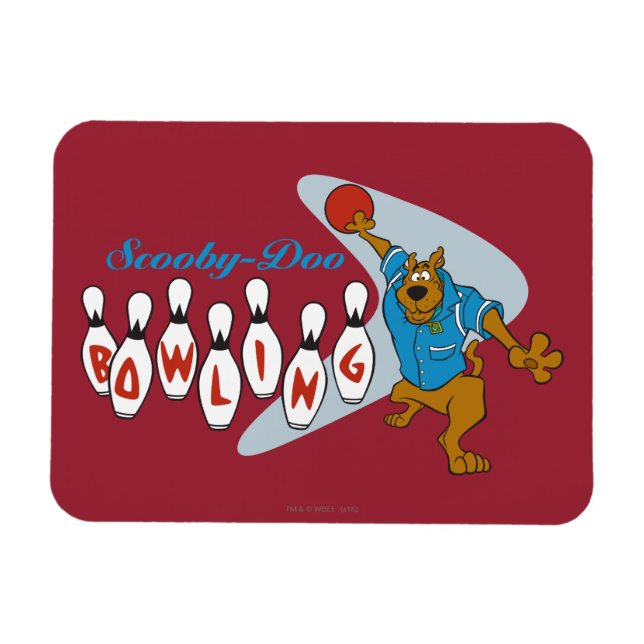 Scooby-Doo Bowling Magnet (Horisontell)