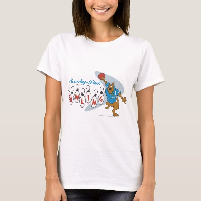 Scooby-Doo Bowling Tee Shirt (Framsida)