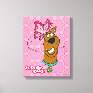 Scooby-Doo Butterfly Kisses Canvastryck