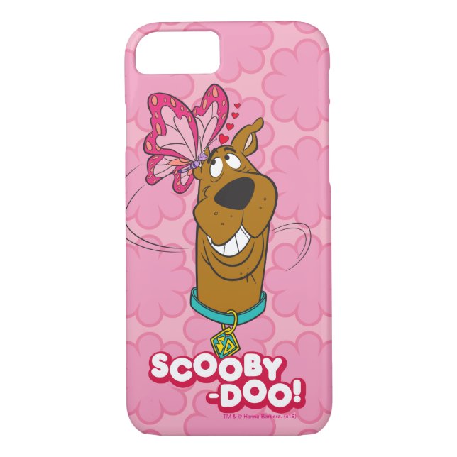 Scooby-Doo Butterfly Kisses Case-Mate iPhone Skal (Baksida)