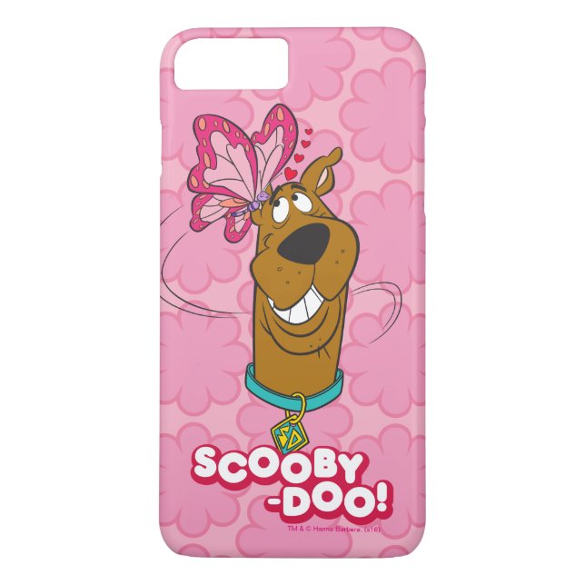 Scooby-Doo Butterfly Kisses Case-Mate iPhone Skal (Baksida)