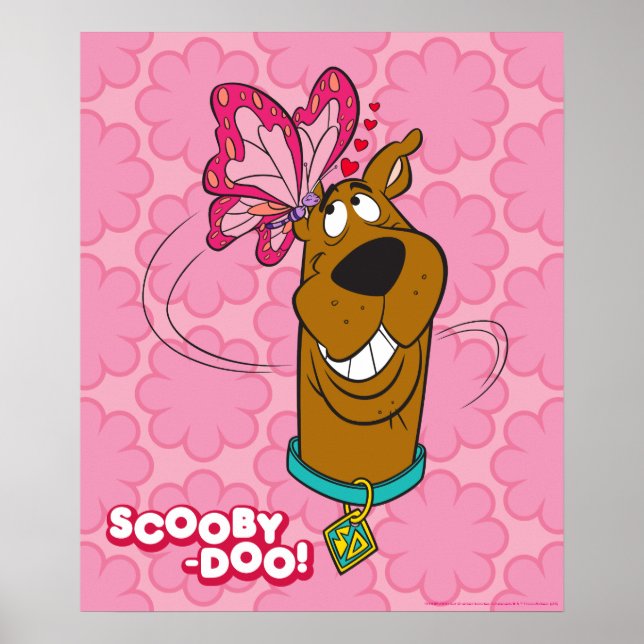 Scooby-Doo Butterfly Kisses Poster (Framsidan)