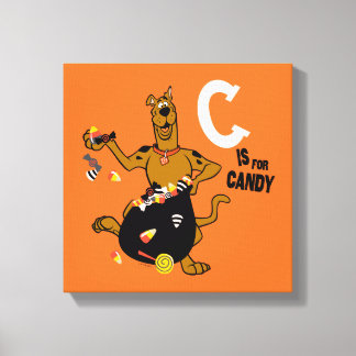 Scooby-Doo | C är för Candy Canvastryck