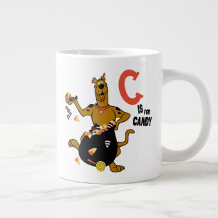 Scooby-Doo C är för Candy Jumbo Mugg