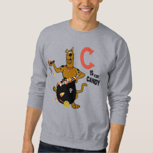 Scooby-Doo C är för Candy Lång Ärmad Tröja