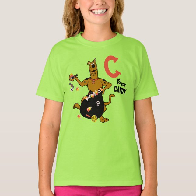 Scooby-Doo | C är för Candy T Shirt (Framsida)