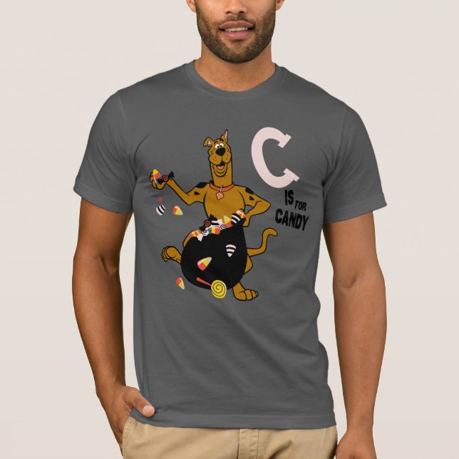 Scooby-Doo | C är för Candy T Shirt (Framsida)
