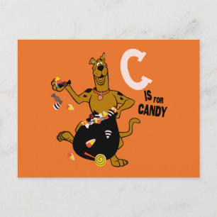 Scooby-Doo C är för Candy Vykort
