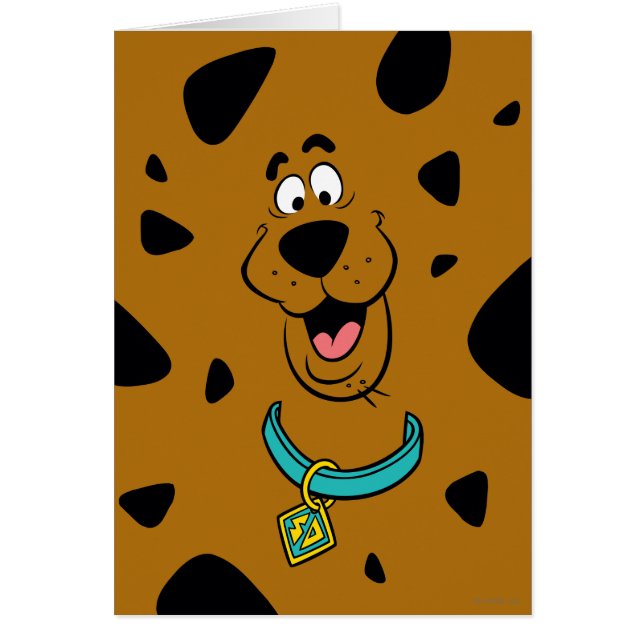 Scooby-Doo Camouflage Hälsningskort (Framsidan)
