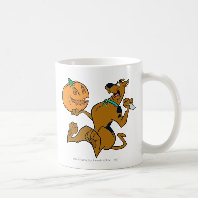 Scooby-Doo Carving Pumpkin Kaffemugg (Höger)