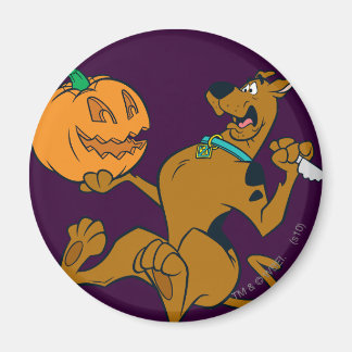 Scooby-Doo Carving Pumpkin Magnet