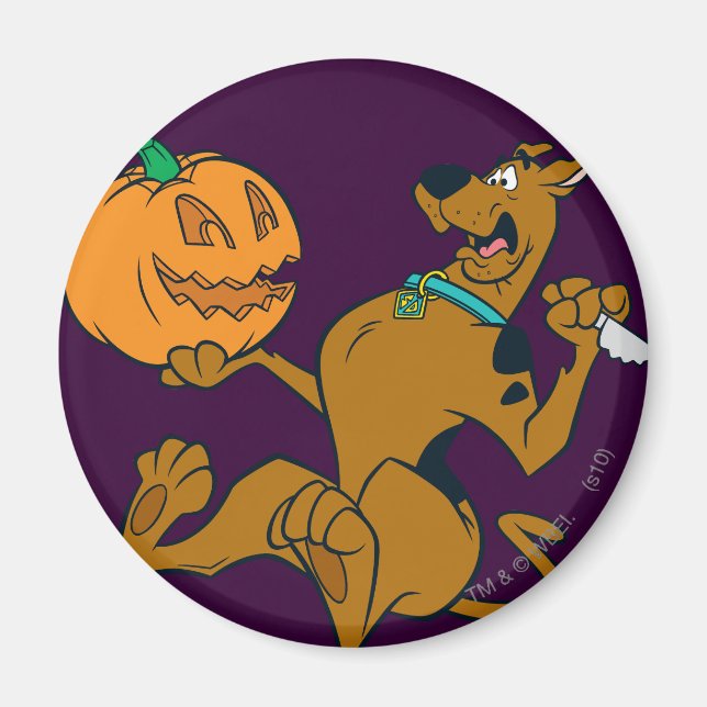 Scooby-Doo Carving Pumpkin Magnet (Framsidan)
