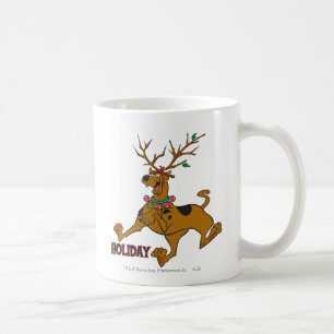 Scooby-Doo Christmas Holiday Antlers Kaffemugg
