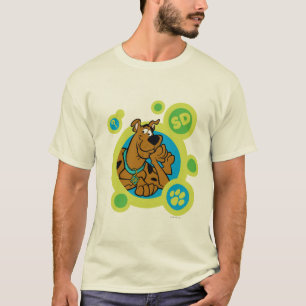 Scooby-Doo Circles SD Badge T-shirt