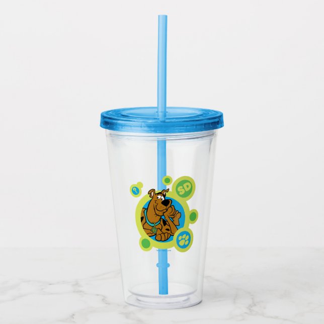 Scooby-Doo Circles SD Badge Take Away Mugg (Framsida)