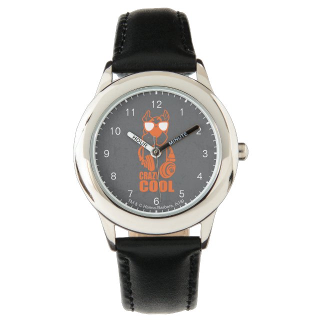 Scooby-Doo "Crazy Coola", hörlursgrafik Armbandsur (Framsida)