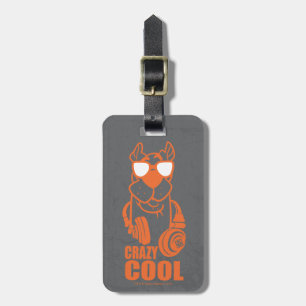 Scooby-Doo "Crazy Coola", hörlursgrafik Bagagebricka