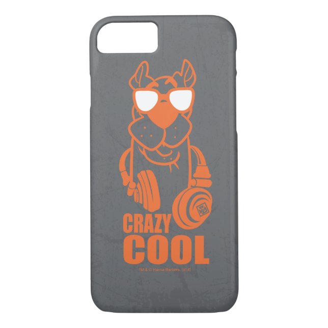 Scooby-Doo "Crazy Coola", hörlursgrafik Case-Mate iPhone Skal (Baksida)