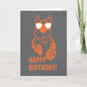 Scooby-Doo "Crazy Coola", hörlursgrafik Kort