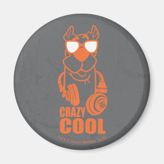 Scooby-Doo "Crazy Coola", hörlursgrafik Magnet