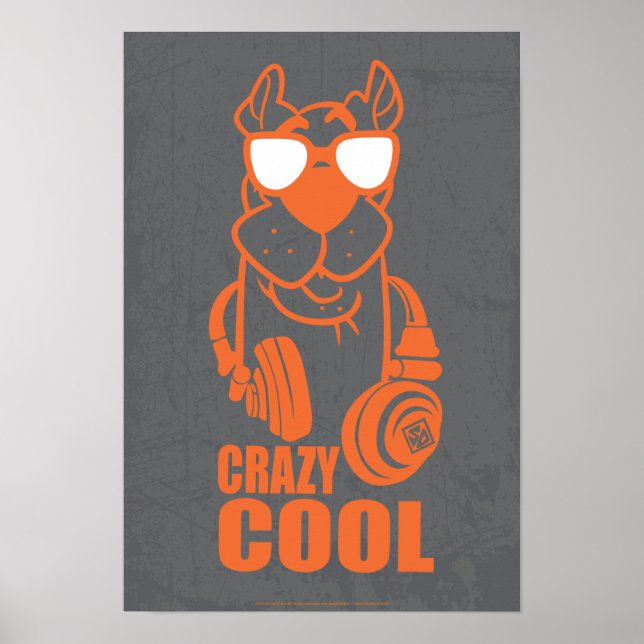 Scooby-Doo "Crazy Coola", hörlursgrafik Poster (Framsidan)