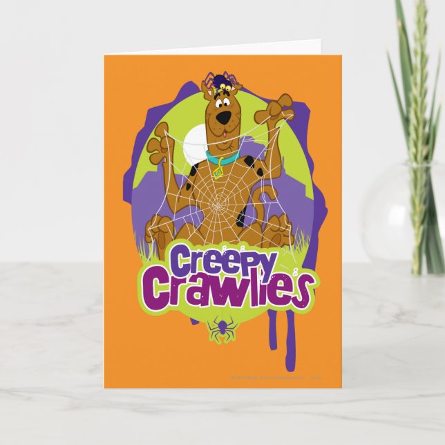 Scooby-Doo Creepy Crawlies Kort (Framsida)