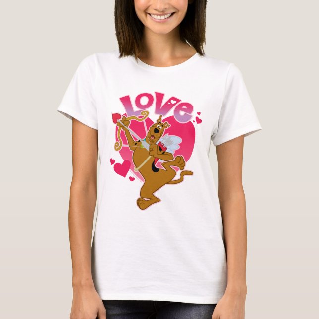 Scooby-Doo Cupid - Kärlek T Shirt (Framsida)