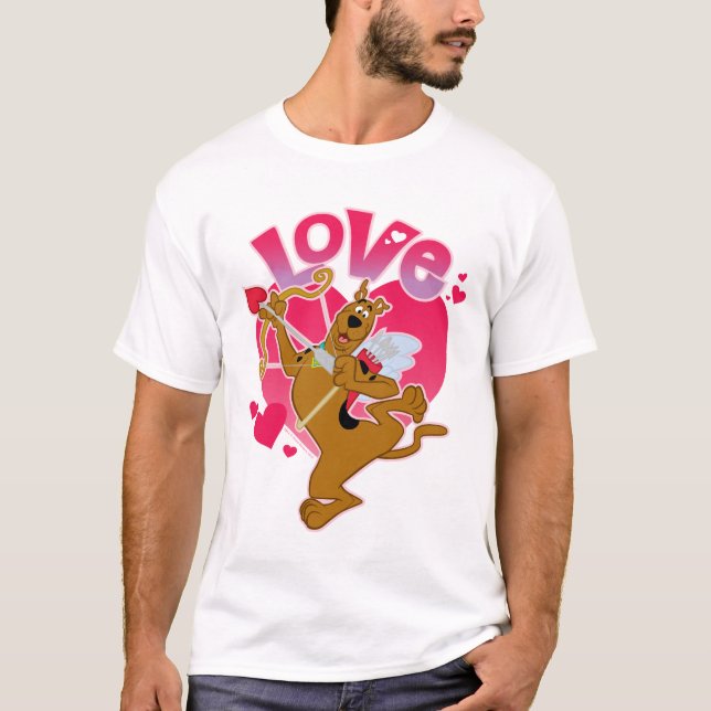 Scooby-Doo Cupid - Kärlek T Shirt (Framsida)