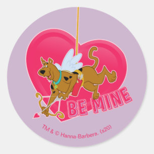 Scooby-Doo Cupid - Var min Runt Klistermärke