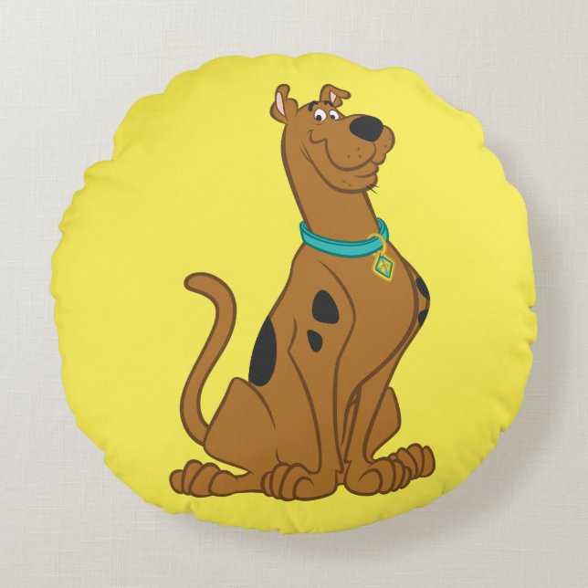 Scooby-Doo Cuter Than Cute Rund Kudde (Framsidan)