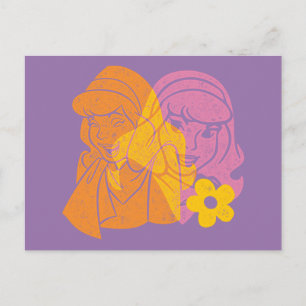 Scooby-Doo   Daphne Blomsterporträtt Vykort