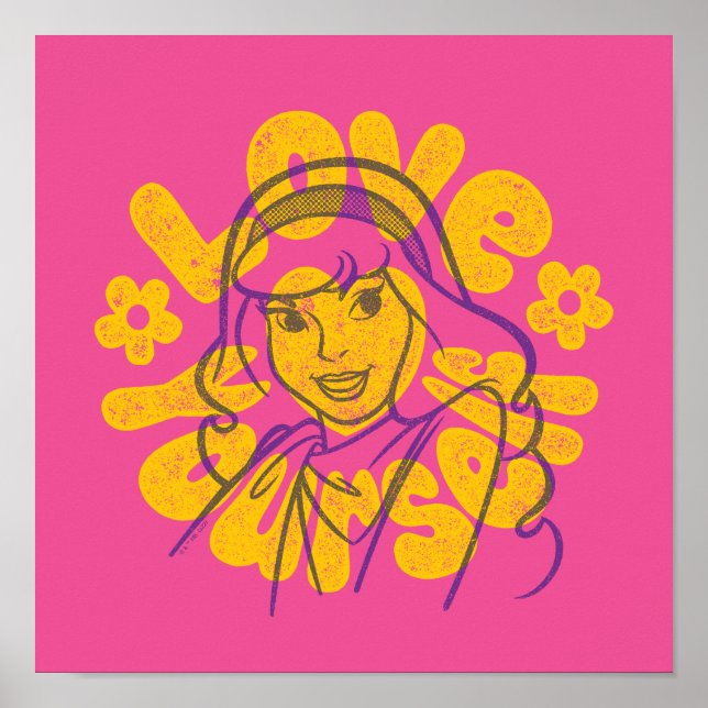 Scooby-Doo | Daphne Kärlek Yourself Poster (Framsidan)