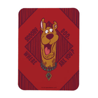 Scooby-Doo där är du stamgrafik Magnet