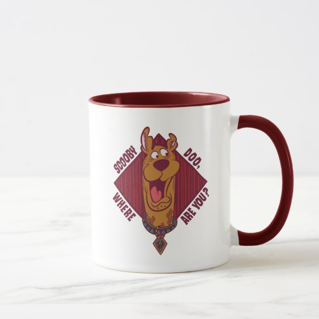 Scooby-Doo där är du stamgrafik Mugg (Höger)