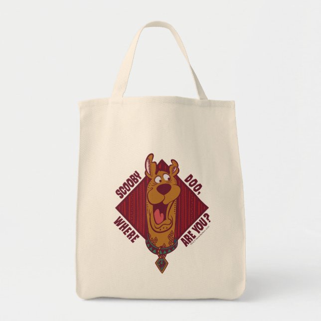 Scooby-Doo där är du stamgrafik Tygkasse (Framsidan)