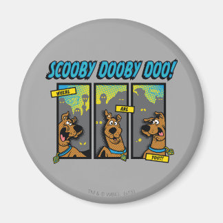 Scooby-Doo där är du Tecknad Panels Magnet