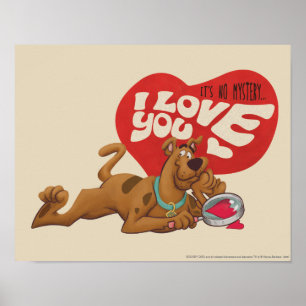 Scooby-Doo, det är inget mysterium... jag Kärlek d Poster