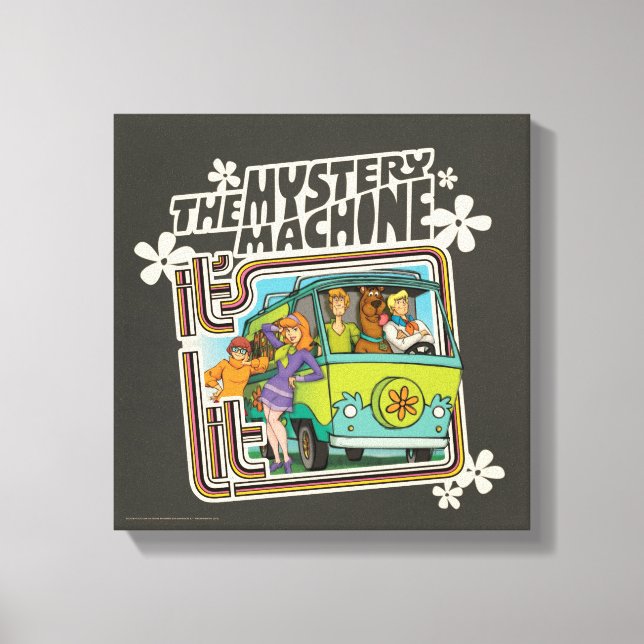 Scooby-Doo | "Det är Lit" Myasty Maskin Graphic Canvastryck (Framsida)