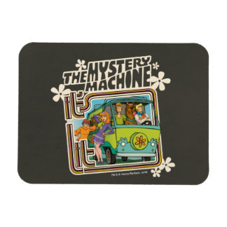 Scooby-Doo | "Det är Lit" Myasty Maskin Graphic Magnet