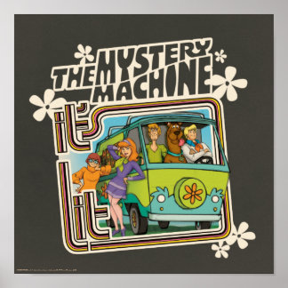 Scooby-Doo | "Det är Lit" Myasty Maskin Graphic Poster