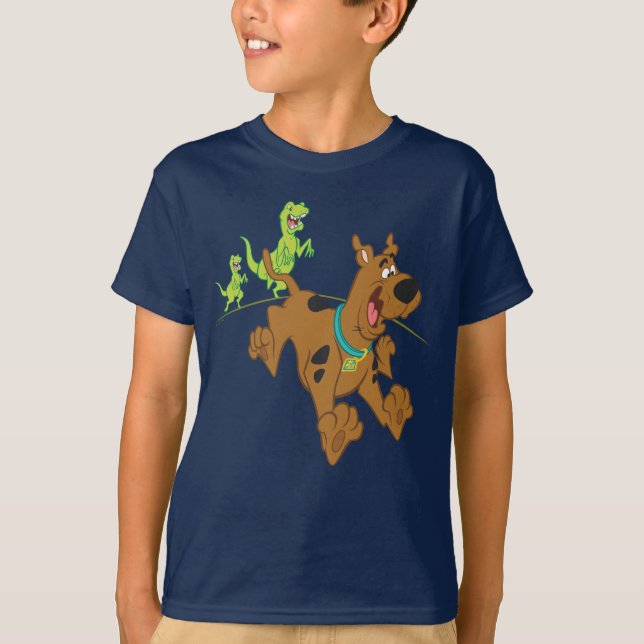 Scooby-Doo Dinosaur Escape T-shirt (Framsida)