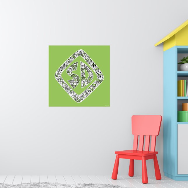 Scooby-Doo Doodle Art Poster (Barnkammare 1)