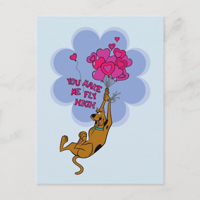 Scooby-Doo - du gör mig hög Helg Vykort (Framsida)