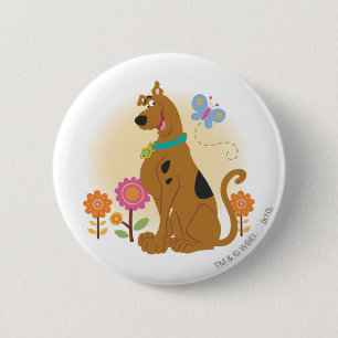 Scooby-Doo efter fjäril Knapp