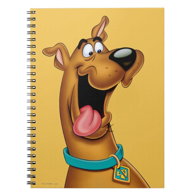 Scooby-Doo Excited Ansikte Anteckningsbok (Framsidan)