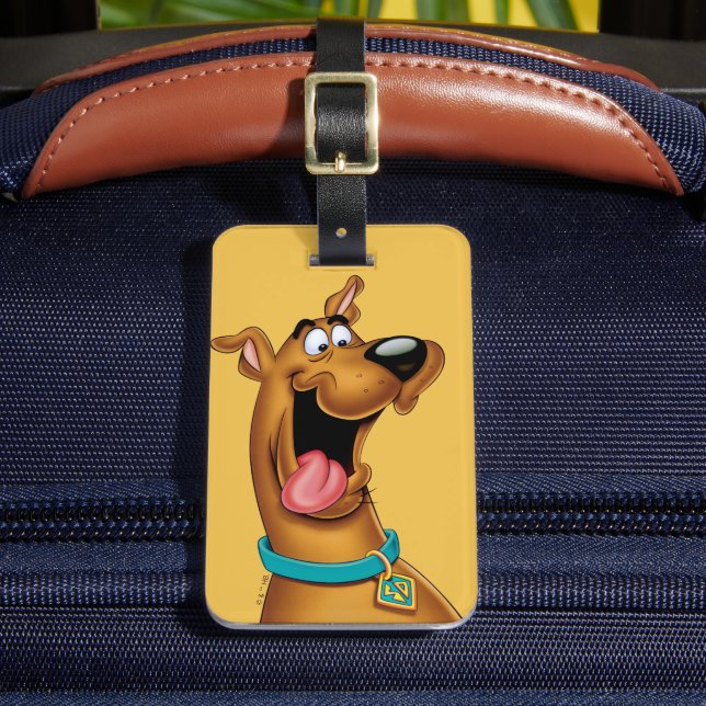 Scooby-Doo Excited Ansikte Bagagebricka (Framsida Insitu 2)