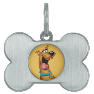 Scooby-Doo Excited Ansikte ID-bricka Husdjur