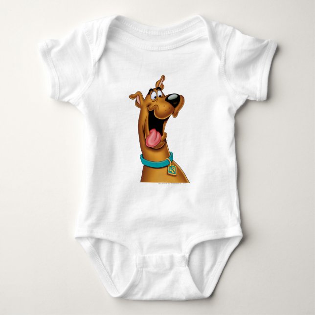 Scooby-Doo Excited Ansikte T-shirt (Framsida)