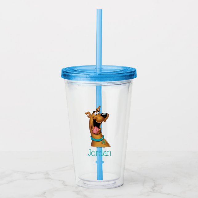 Scooby-Doo Excited Ansikte Take Away Mugg (Framsida)